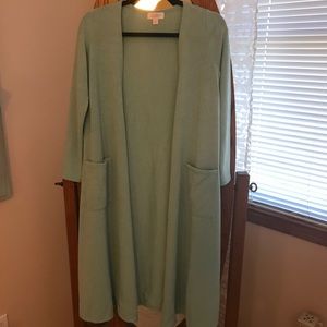 Mint green Lularoe Sarah sweater excellent Cond😍